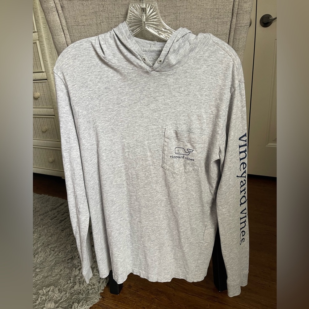 Vineyard Vines Long-Sleeve Whale Hoodie Tee